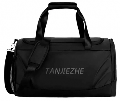 Сумка спортивная через плечо дорожная Tanjiezhe YG-023-1 черный
