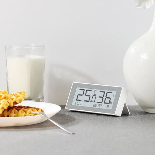 Метеостанция Xiaomi MiaoMiaoce Smart Clock Thermohygrometer MHO-C303 (белый)