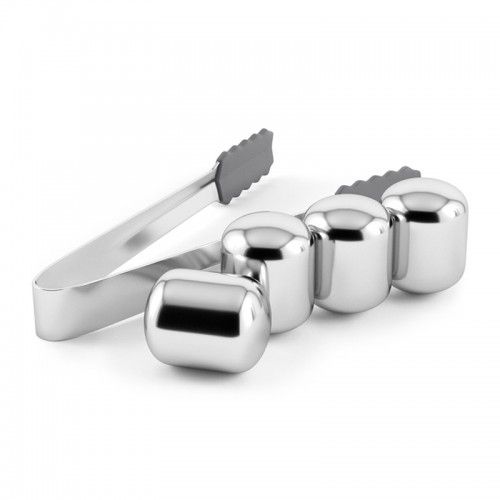 Охлаждающие камни для напитков Xiaomi Circle Joy Stainless Steel Ice CJ-BK01 4 шт. (серебро)