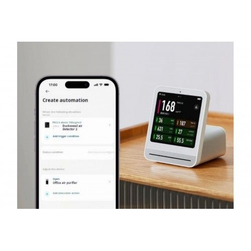 Анализатор качества воздуха Xiaomi Qingping Air Monitor 2 CGS2 CN (черный)
