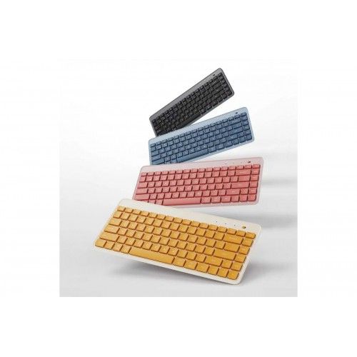Беспроводная клавиатура Xiaomi Mi Dual Mode Wireless Keyboard (XMBXJP01YM)(Русские буквы), бежевый