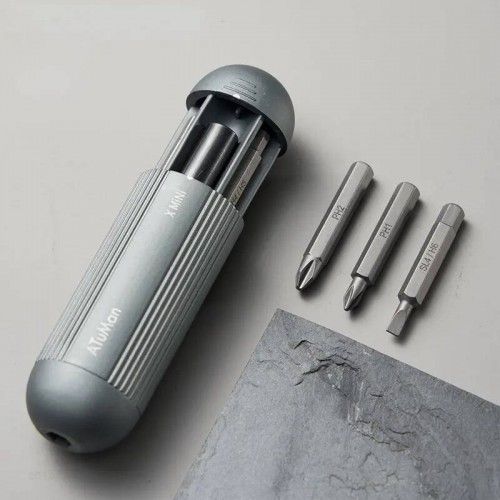 Набор отверток 9in1 ATuMan Duka X-mini Pocket Screwdriver Kit (серый)