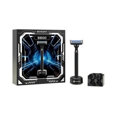 Набор для бритья Xiaomi BEHEART S500 (Gift Box) (3шт сменные насадки ) (черный)