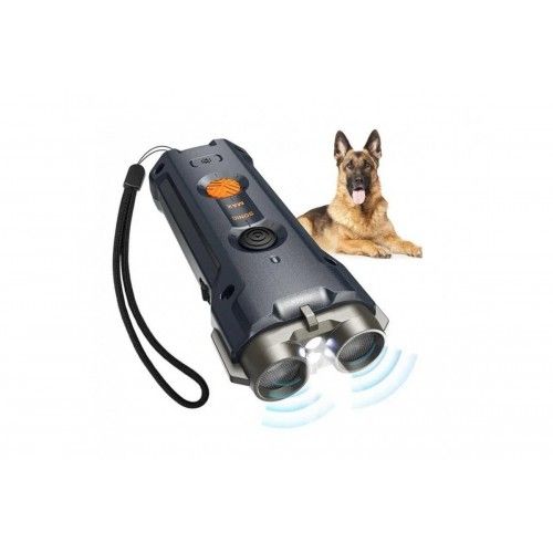 Отпугиватель собак ультразвуковой Xiaomi Rojeco U20 Ultrasonic Dog Repeller Dual Probe LED (серый)