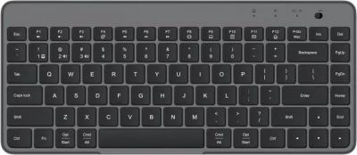 Беспроводная клавиатура Xiaomi Mi Dual Mode Wireless Keyboard (XMBXJP01YM)(Русские буквы), черный