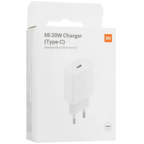 Зарядное устройство Xiaomi Mi 20W Charger USB (Type-C) AD201 CN (белый)