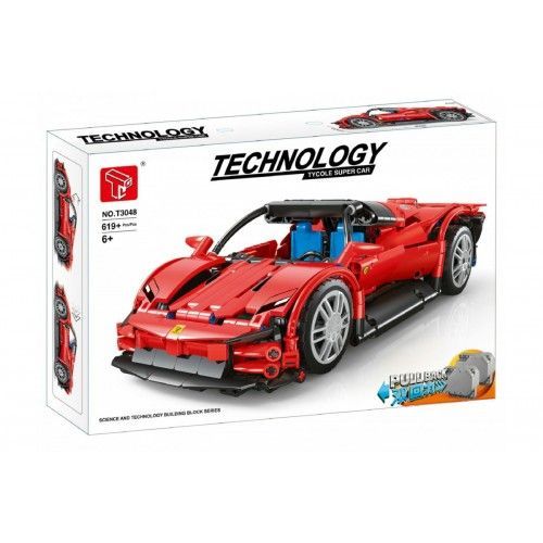 Конструктор техно Гоночный автомобиль T3048 (619 деталей)