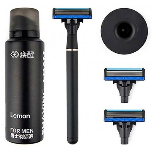 Набор для бритья Xiaomi Mijia Lemon Razor H300-6 (черный)