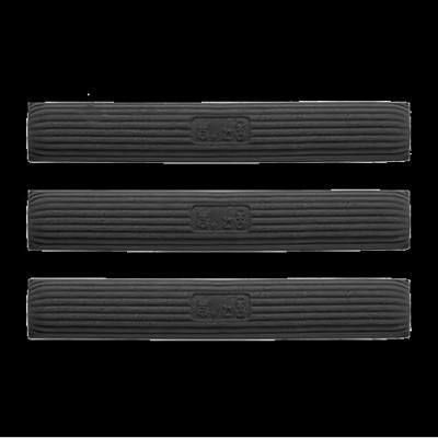 Тряпки губки сменные для швабры с автоотжимом Xiaomi Blue Fish Squeezing Water Sponge Mop 3 шт. (PU03AB) черный