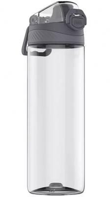 Бутылка для холодных напитков Xiaomi Quan Ge Hello Life Tritan Sports Cup Rock Gray 620ml (серая)