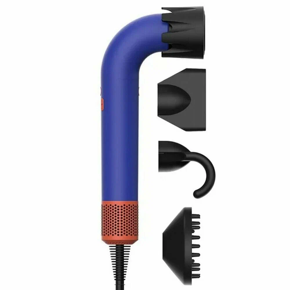 Фен для волос Beheart Hair Dryer X11 PRO EU (Насадок 6шт) (синий)